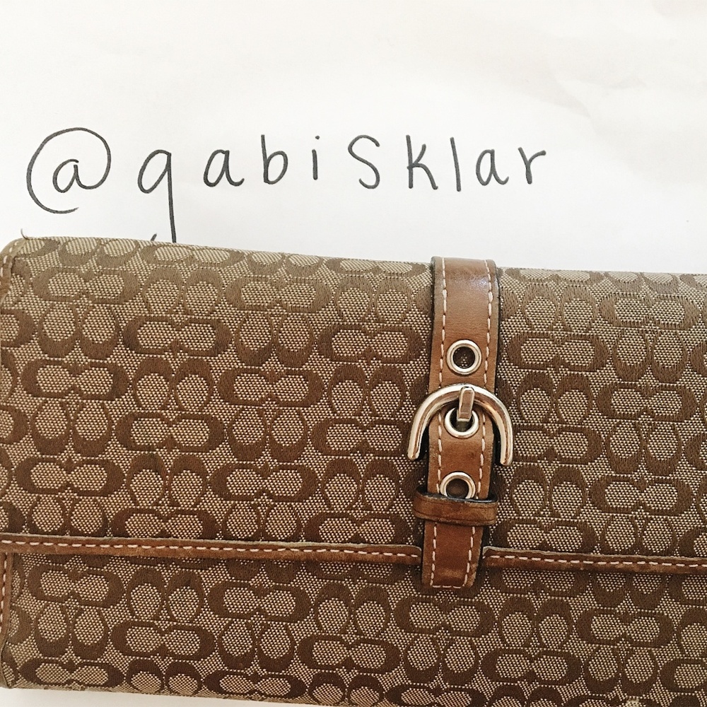 Coach Tan Wallet